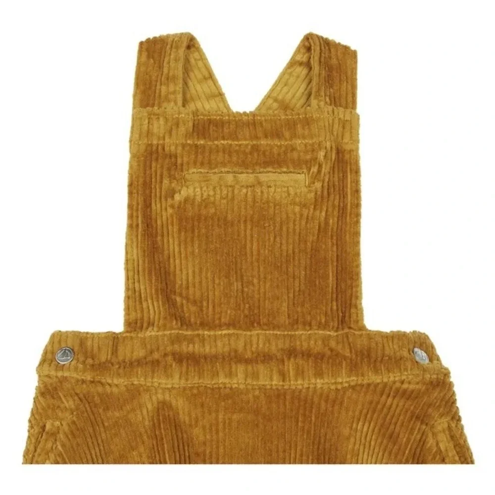 PETIT‎ BATEAU Lithuanian Velvet Dungaree Dress. French Corduroy Dress. Girls 12